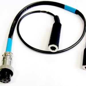 Cavo Adattatore per PJD-HL-PRO per Stazioni Kenwood con Microfono 8 Poli + Jack per PTT a Pedale (BLUE)-0